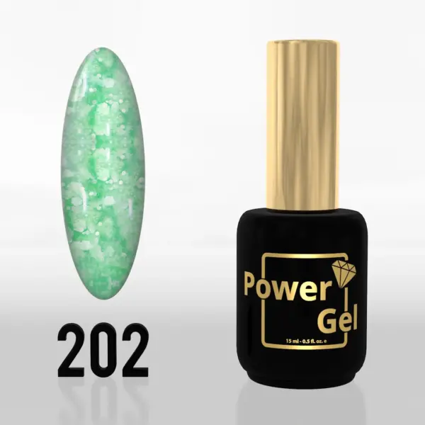 ⁦לק ג'ל Power Gel 202⁩ – תמונה ⁦4⁩
