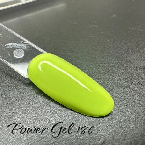 ⁦לק ג'ל Power Gel 186⁩ – תמונה ⁦2⁩