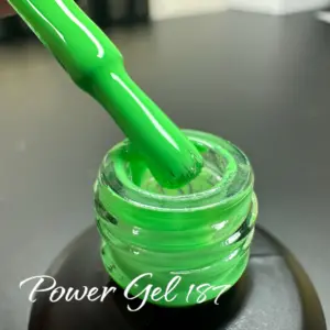 לק ג'ל Power Gel 187, לק ג'ל צבע ירוק