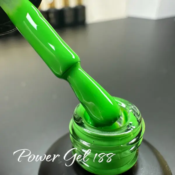 לק ג'ל Power Gel 188, לק ג'ל צבע ירוק
