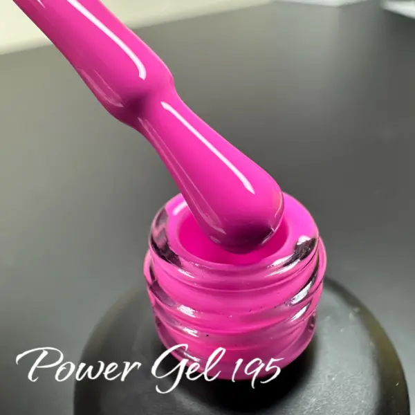 לק ג'ל Power Gel 195, לק ג'ל צבע ורוד