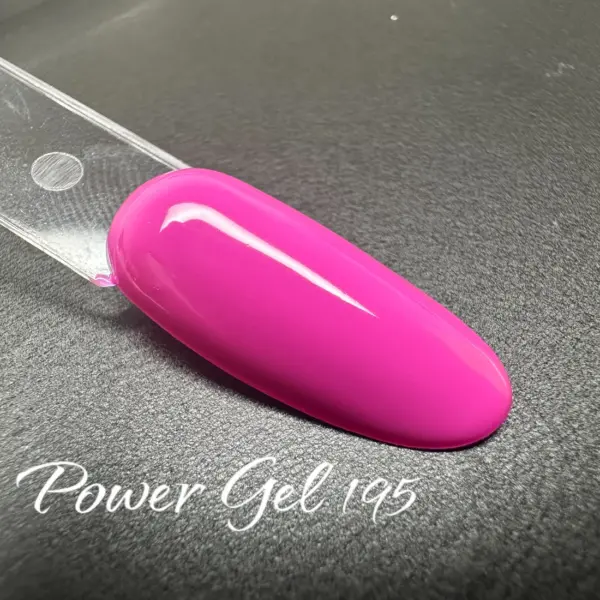 ⁦לק ג'ל Power Gel 195⁩ – תמונה ⁦3⁩