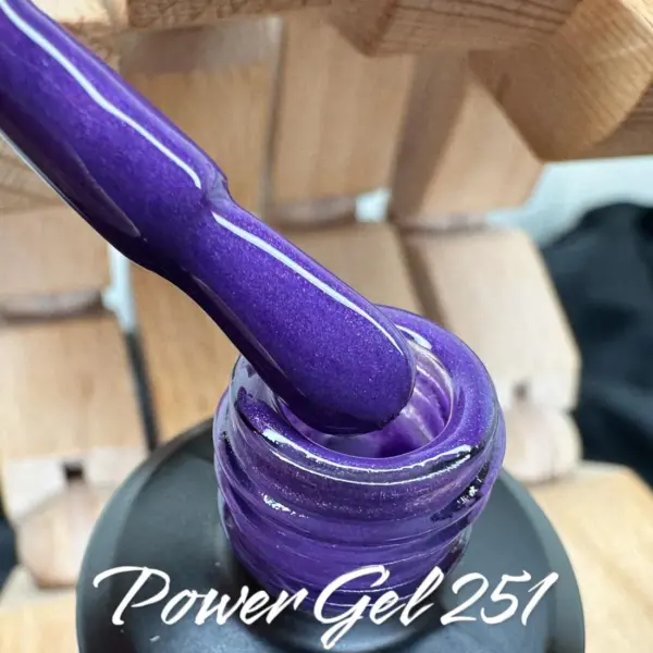 לק ג'ל Power Gel 251, לק ג'ל צבע סגול