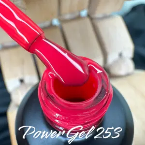 לק ג'ל Power Gel 253, לק ג'ל צבע אדום