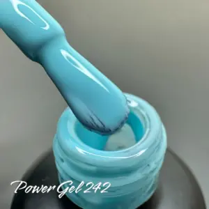לק ג'ל Power Gel 242, לק ג'ל צבע תכלת