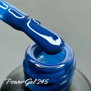 לק ג'ל Power Gel 245, לק ג'ל צבע כחול