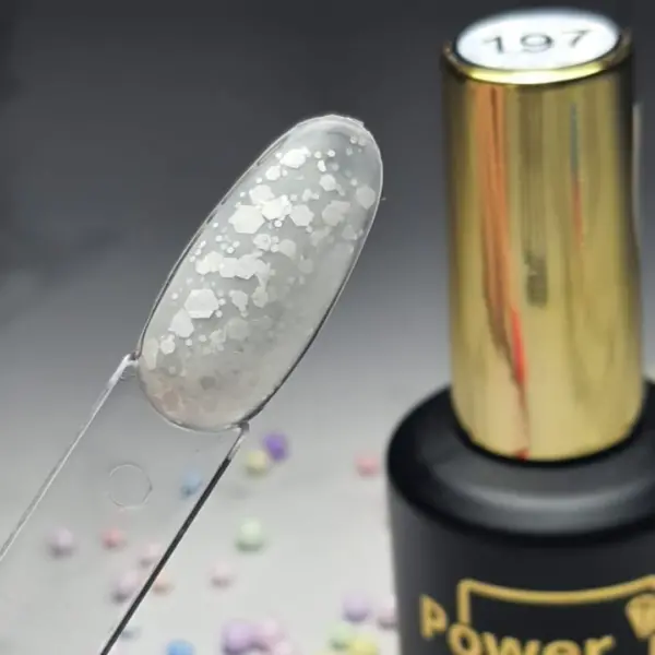 ⁦לק ג'ל Power Gel 197⁩ – תמונה ⁦4⁩
