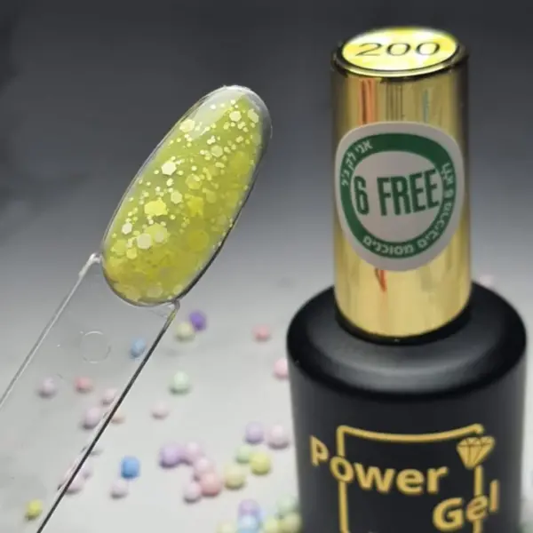 ⁦לק ג'ל Power Gel 200⁩ – תמונה ⁦2⁩