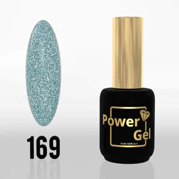 ⁦לק ג'ל Power Gel 169⁩ – תמונה ⁦4⁩