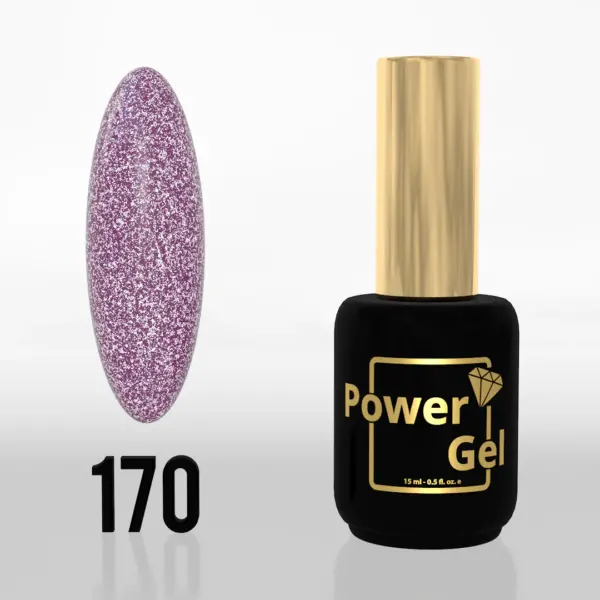 ⁦לק ג'ל Power Gel 170⁩ – תמונה ⁦4⁩