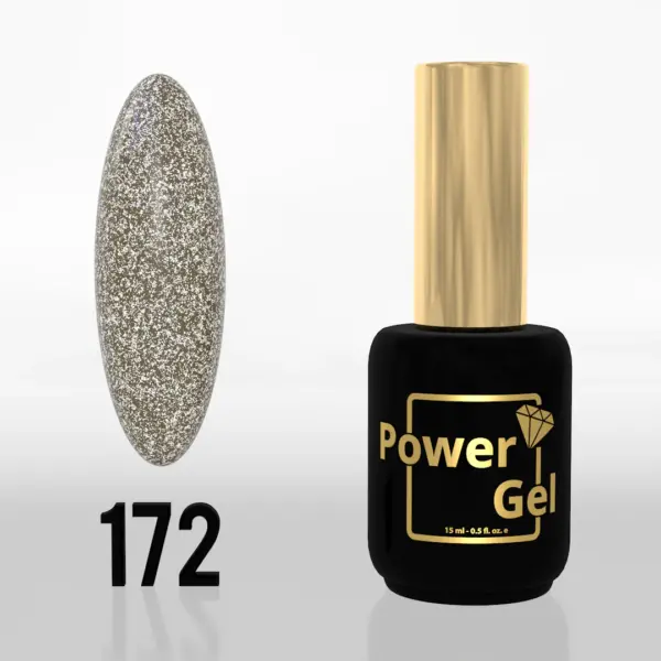 ⁦לק ג'ל Power Gel 172⁩ – תמונה ⁦5⁩