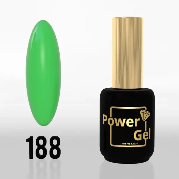 ⁦לק ג'ל Power Gel 188⁩ – תמונה ⁦4⁩