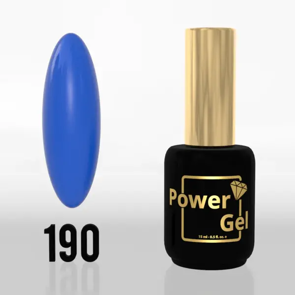⁦לק ג'ל Power Gel 190⁩ – תמונה ⁦2⁩