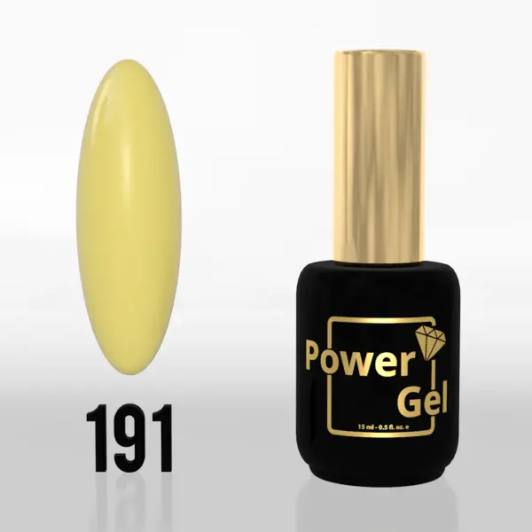 ⁦לק ג'ל Power Gel 191⁩ – תמונה ⁦4⁩