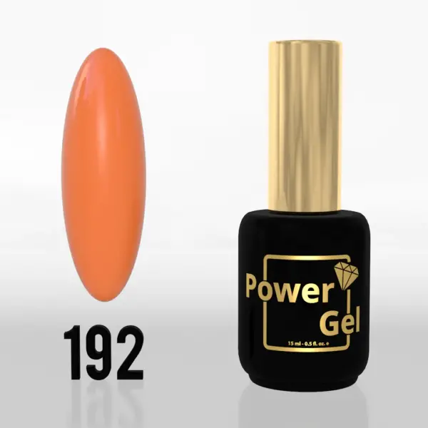⁦לק ג'ל Power Gel 192⁩ – תמונה ⁦5⁩
