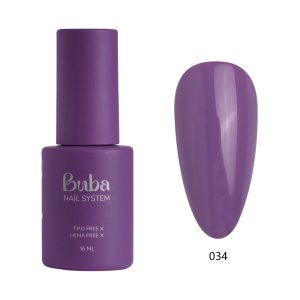 בובה לק ג'ל 034 Buba, לק ג'ל בטכנולוגיה מיוחדת לאלרגיות