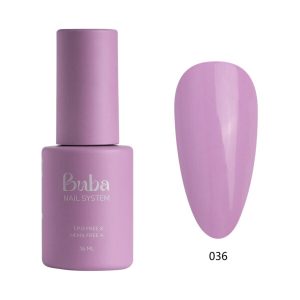 בובה לק ג'ל 036 Buba, לק ג'ל בטכנולוגיה מיוחדת לאלרגיות
