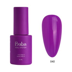 בובה לק ג'ל 040 Buba, לק ג'ל בטכנולוגיה מיוחדת לאלרגיות