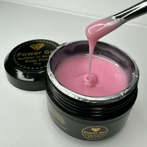 בילדר בצנצנת POWER GEL 01 BABY PINK