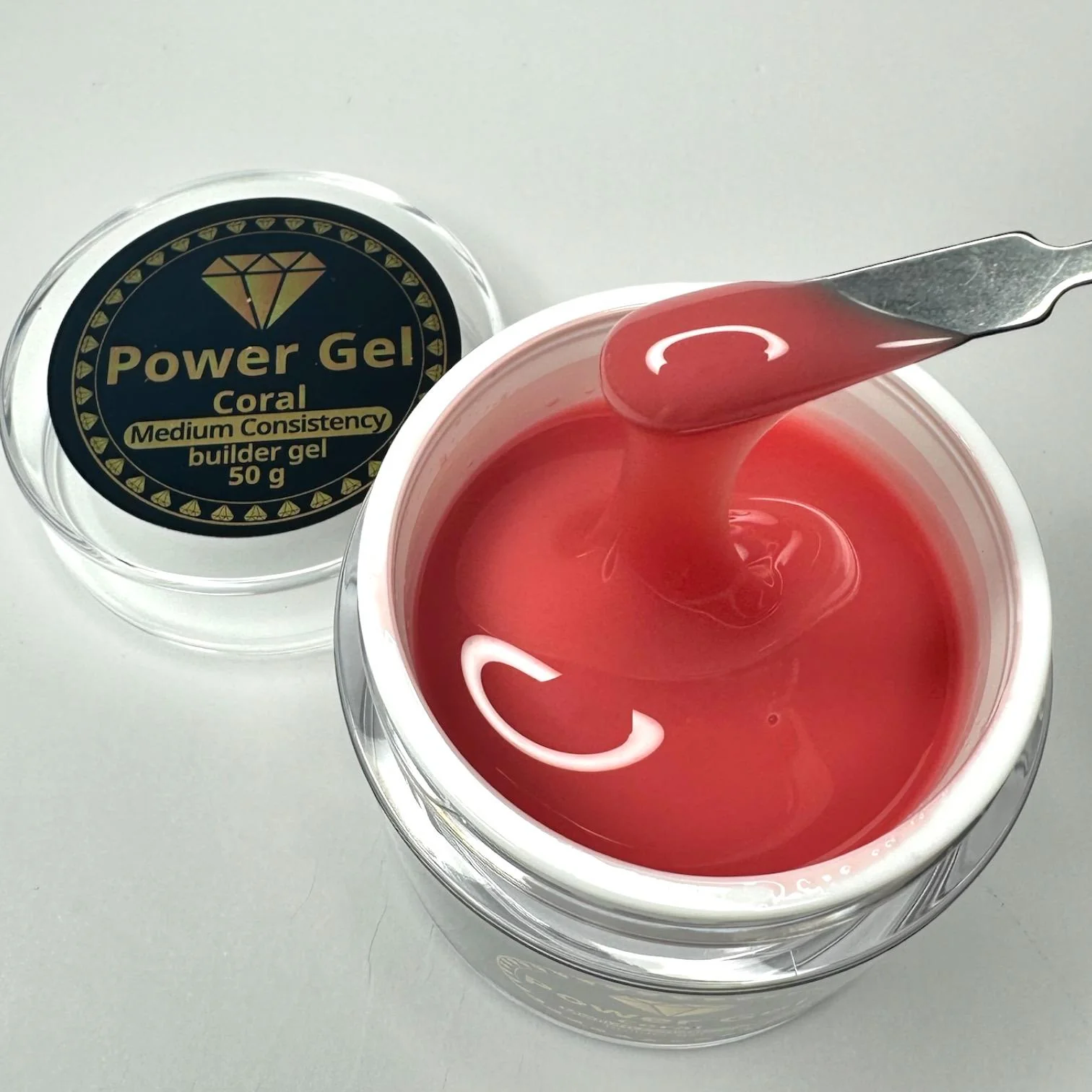 ג'ל בניה קורל בסמיכות בינונית POWER GEL