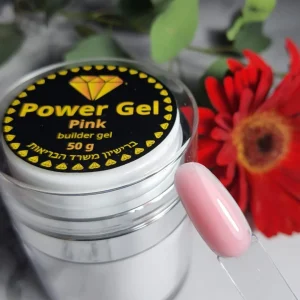 ג'ל בניה ורוד POWER GEL