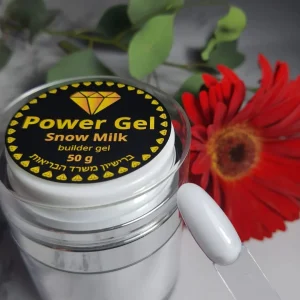 ג'ל בניה שלג חלבי POWER GEL